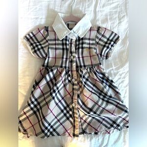Burberry Dress Girl - Size L fits like 18-24m